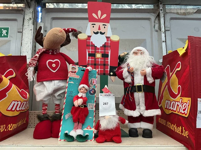 Partij kerst- & seizoensartikelen decoratie (5x) - afbeelding 1 van  2