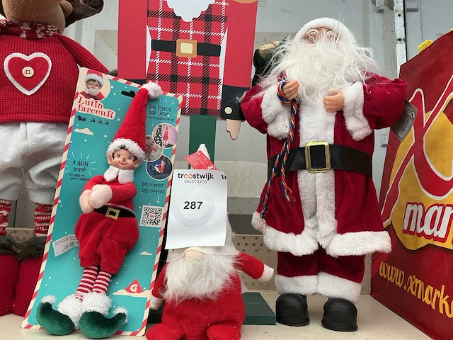 Partij kerst- & seizoensartikelen decoratie (5x) - afbeelding 2 van  2