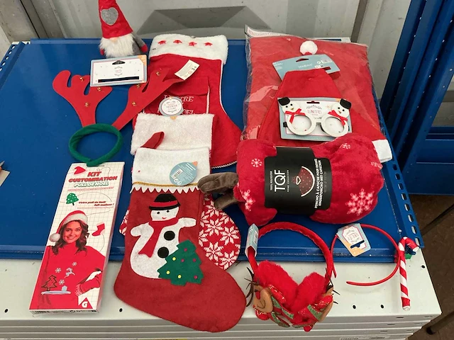 Partij kerst- & seizoensartikelen decoratie - afbeelding 1 van  3