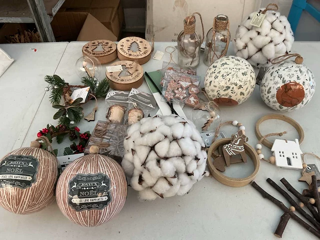 Partij kerst- & seizoensartikelen decoratie - afbeelding 1 van  3