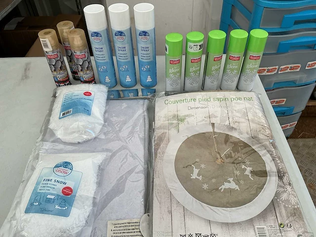 Partij kerst- & seizoensartikelen decoratie - afbeelding 1 van  4