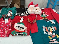 Partij kerst- & seizoensartikelen kleding en pantoffels