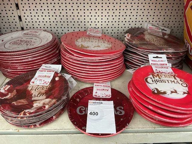 Partij kerst- & seizoensartikelen tafel decoratie - afbeelding 1 van  2