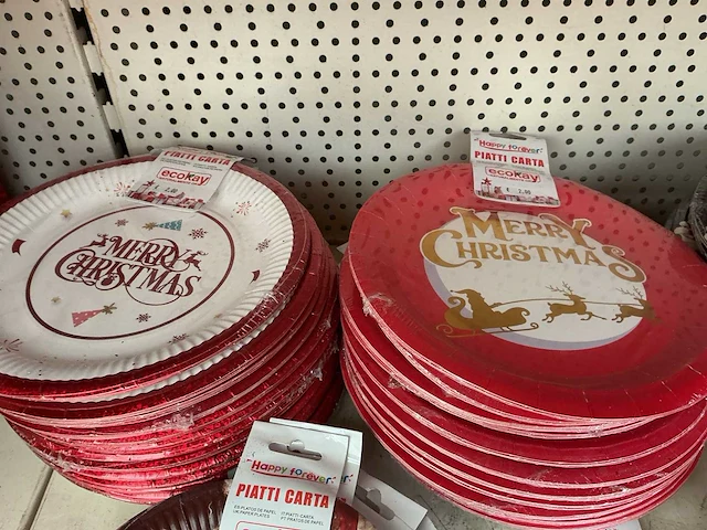 Partij kerst- & seizoensartikelen tafel decoratie - afbeelding 2 van  2
