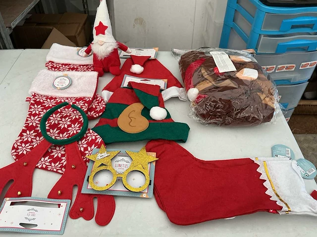 Partij kerst- & seizoensartikelen - afbeelding 1 van  4
