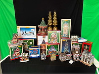 Partij kerst versiering (17x) - afbeelding 1 van  3