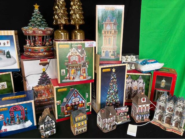 Partij kerst versiering (17x) - afbeelding 3 van  3