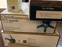 Partij kerstverlichting, drukvaten etc - afbeelding 7 van  10
