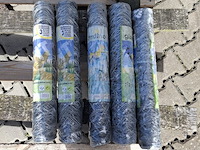 Partij kippendraad 0,5m x 50 meter (5rol x 10m) - afbeelding 1 van  4