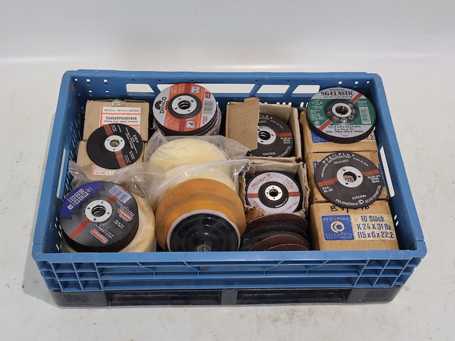 Partij kleine slijpschijven - afbeelding 1 van  9