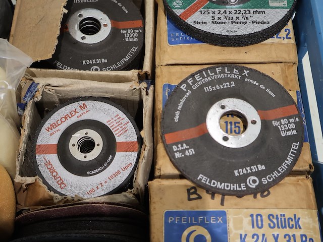 Partij kleine slijpschijven - afbeelding 7 van  9