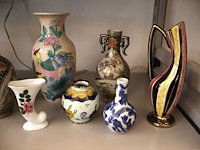 Partij kleine vaasjes plm8 - afbeelding 4 van  4