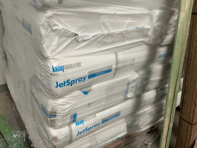 Partij knauf type jetspray minerale wol - afbeelding 2 van  2