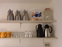 Partij koffie toebehoren