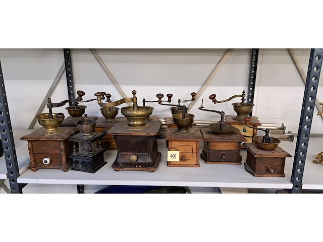 Partij koffiemolens - afbeelding 1 van  1