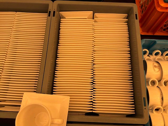 Partij koffietassen en onderzetters - afbeelding 6 van  7