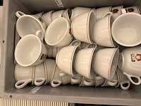 Partij koffietassen en onderzetters - afbeelding 3 van  5