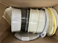 Partij kommen + rieten mandjes - afbeelding 2 van  4