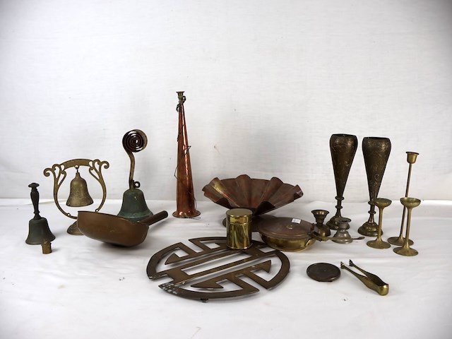 Partij koperen decoratie - afbeelding 1 van  7