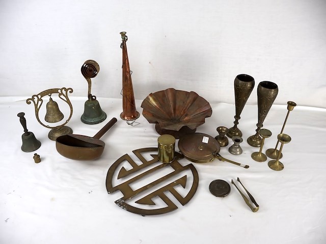 Partij koperen decoratie - afbeelding 2 van  7