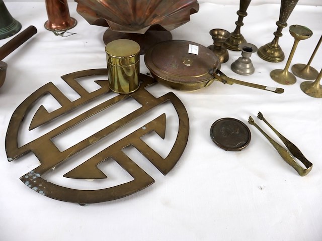 Partij koperen decoratie - afbeelding 4 van  7