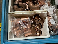 Partij koperen fitting materiaal - afbeelding 7 van  8
