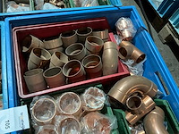 Partij koperen fitting materiaal - afbeelding 3 van  3