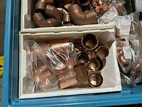 Partij koperen fitting materiaal - afbeelding 3 van  8