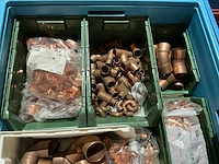 Partij koperen fitting materiaal - afbeelding 5 van  8