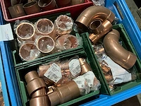 Partij koperen fitting materiaal - afbeelding 7 van  8