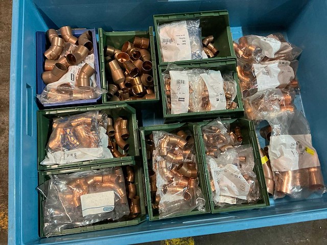 Partij koperen fittingmateriaal - afbeelding 4 van  10