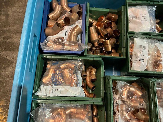 Partij koperen fittingmateriaal - afbeelding 5 van  10