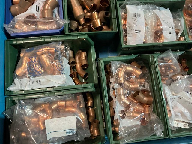 Partij koperen fittingmateriaal - afbeelding 6 van  10