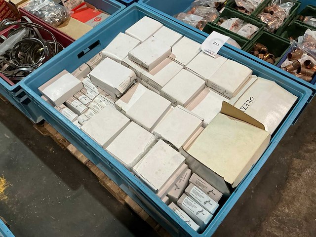 Partij koperen fittingmateriaal - afbeelding 8 van  10