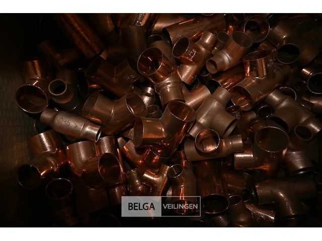 Partij koperen hulpstukken - afbeelding 4 van  4