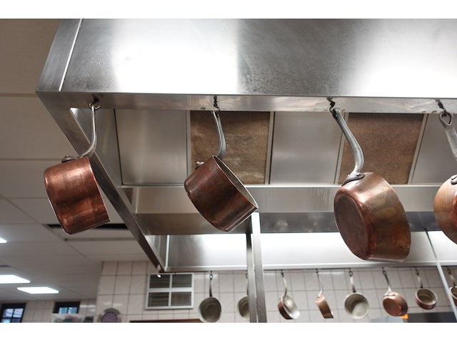 Partij koperen pannen - afbeelding 11 van  14