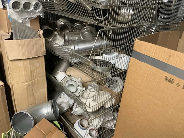 Partij koppelingen en accessoires voor ventilatie - afbeelding 2 van  7