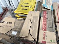 Partij koudasfalt, brick slips enz.