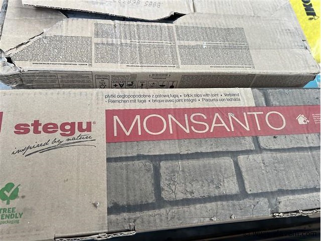 Partij koudasfalt, brick slips enz. - afbeelding 4 van  4