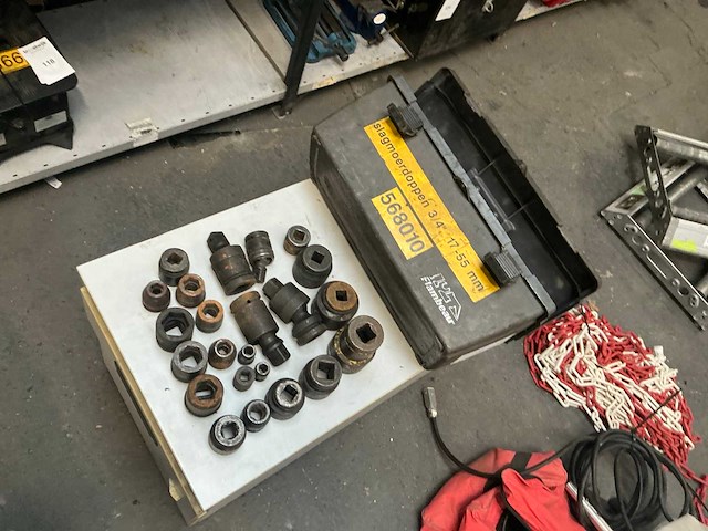 Partij krachtdoppen en knikkoppelingen (23x) - afbeelding 1 van  6