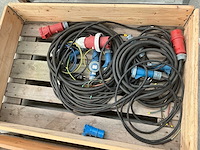 Partij krachtstroom materiaal 400v – kabels, verdeelkasten en stekkers - afbeelding 5 van  20