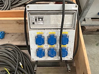 Partij krachtstroom materiaal 400v – kabels, verdeelkasten en stekkers - afbeelding 13 van  18