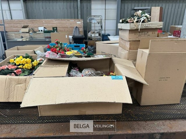 Partij kunstbloemen - afbeelding 2 van  9