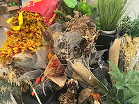 Partij kunststof en gedroogde bloemen - afbeelding 3 van  6