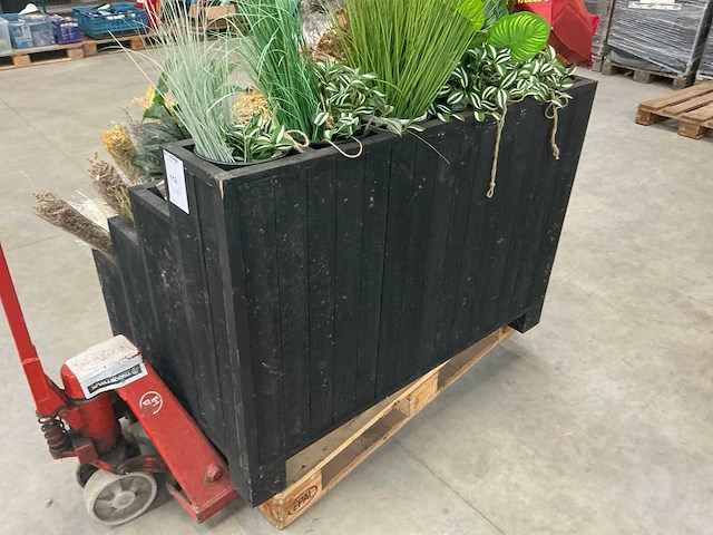 Partij kunststof en gedroogde bloemen - afbeelding 6 van  6