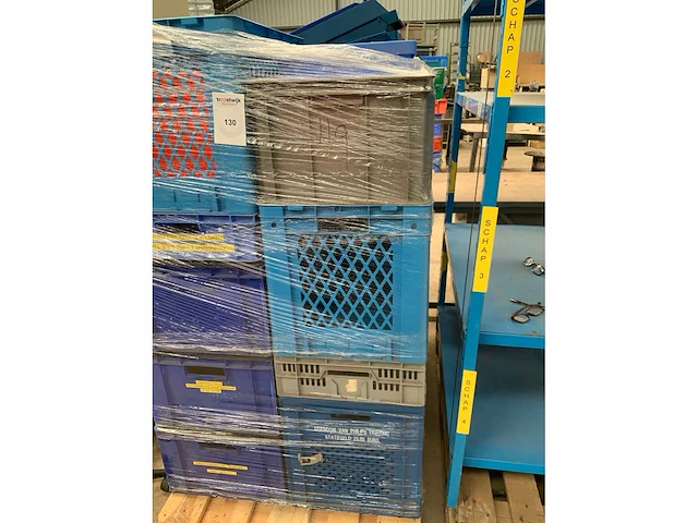 Partij kunststof magazijnbakken - afbeelding 3 van  5