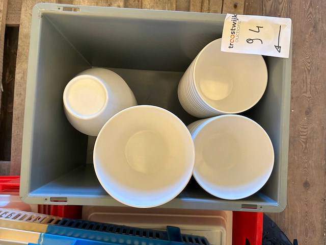 Partij kunststof schalen en kommen - afbeelding 10 van  10