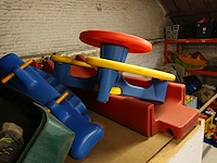 Partij kunststof speelgoed/speeltuin