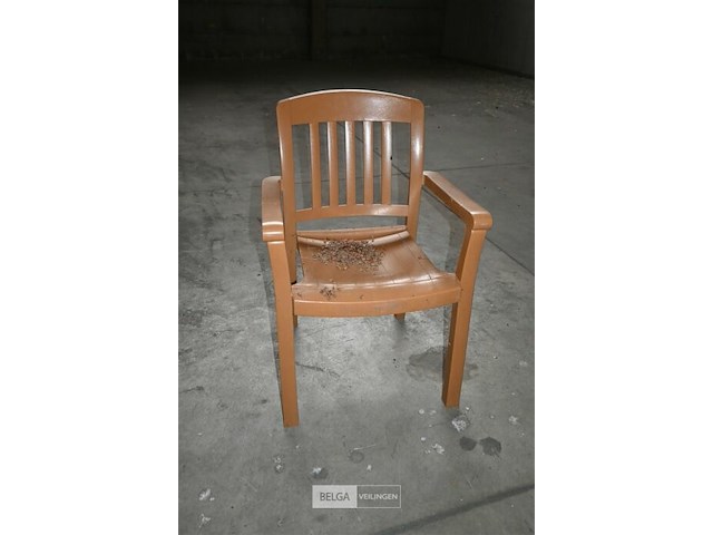 Partij kunststof tuinstoelen - afbeelding 3 van  5