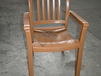 Partij kunststof tuinstoelen - afbeelding 3 van  5